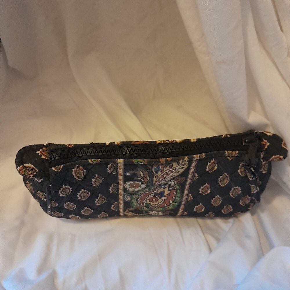 VTG Y2K Early 00s MaggiB Ganz Quilted Cotton Floral Lined Cosmetic Travel Pouch - Picture 8 of 10